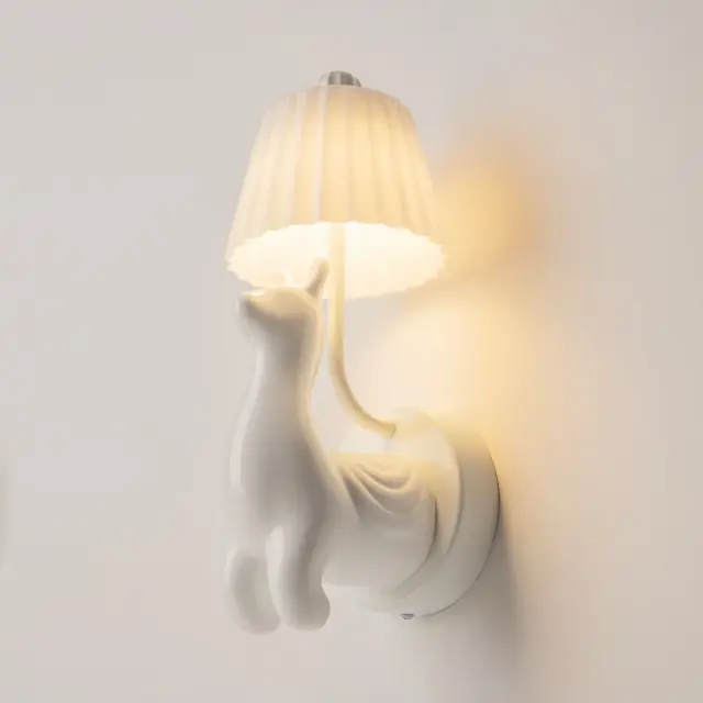 Бра Maytoni SENOR ALPACA — белый, ракурс 3