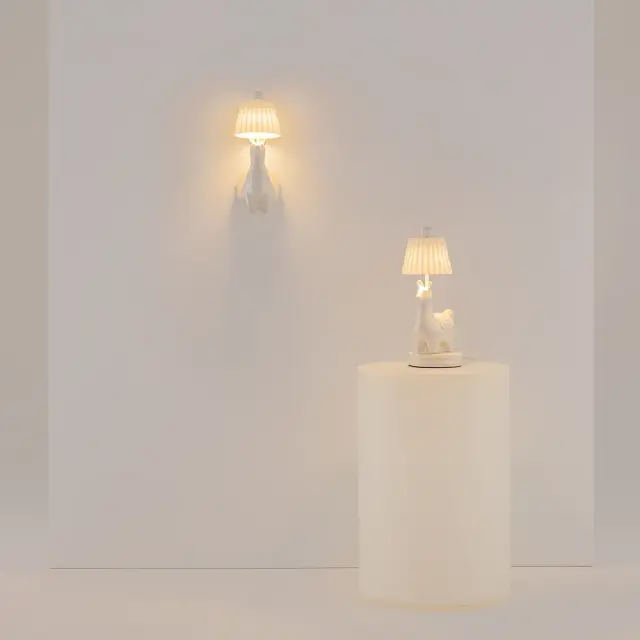 Бра Maytoni SENOR ALPACA — белый, ракурс 6