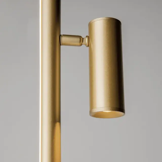 Торшер Maytoni THIN — латунь, ракурс 6