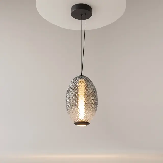 Подвесной светильник Maytoni BRUMA — тонированный, ракурс 3