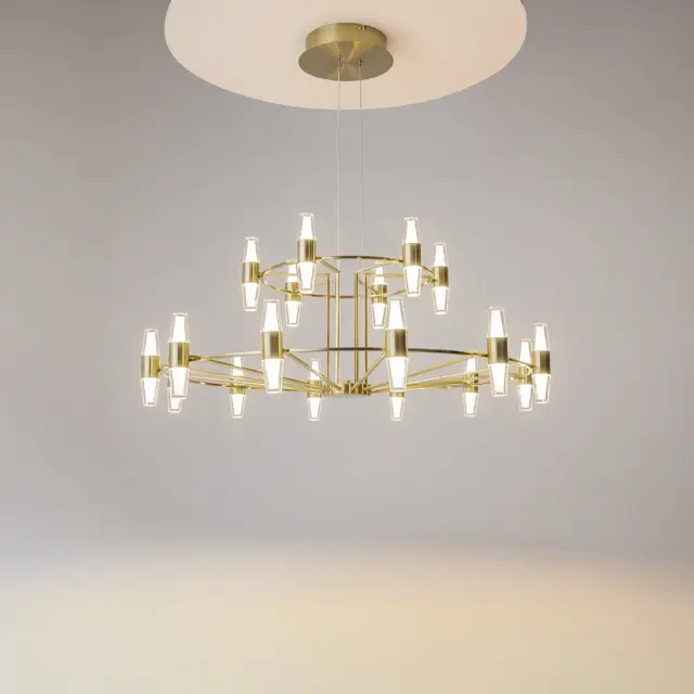 Подвесная люстра Maytoni ARANA — прозрачный, ракурс 3