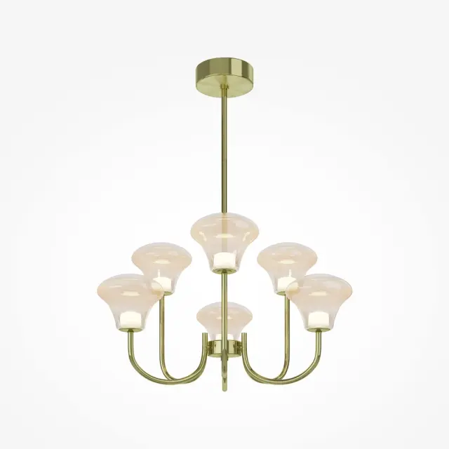 Потолочная люстра Maytoni DYNASTY — янтарный