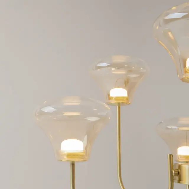 Потолочная люстра Maytoni DYNASTY — янтарный, ракурс 6