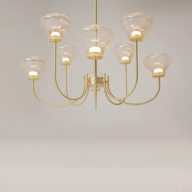 Потолочная люстра Maytoni DYNASTY — янтарный, ракурс 4