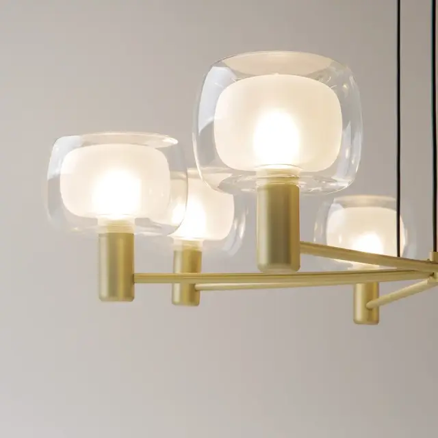 Подвесная люстра Maytoni VISION — прозрачный, ракурс 5