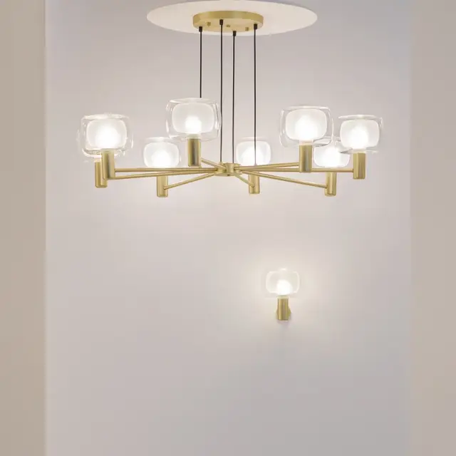 Подвесная люстра Maytoni VISION — прозрачный, ракурс 7