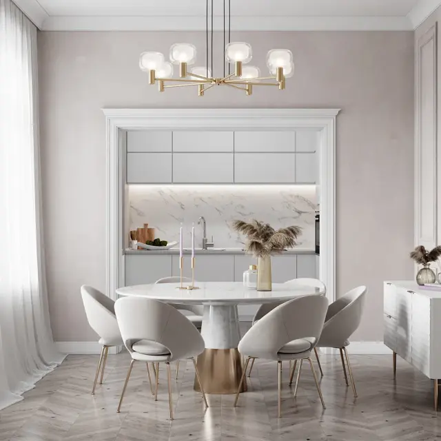 Подвесная люстра Maytoni VISION — прозрачный, ракурс 8