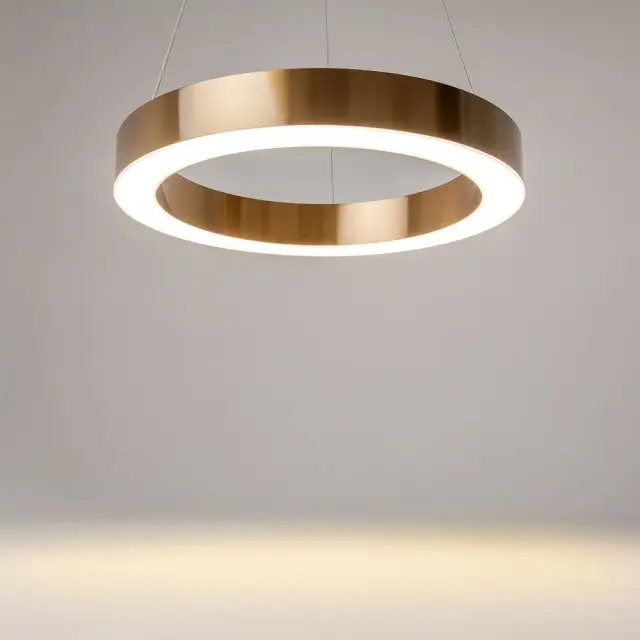 Подвесной светильник Maytoni SATURNO — латунь, ракурс 6