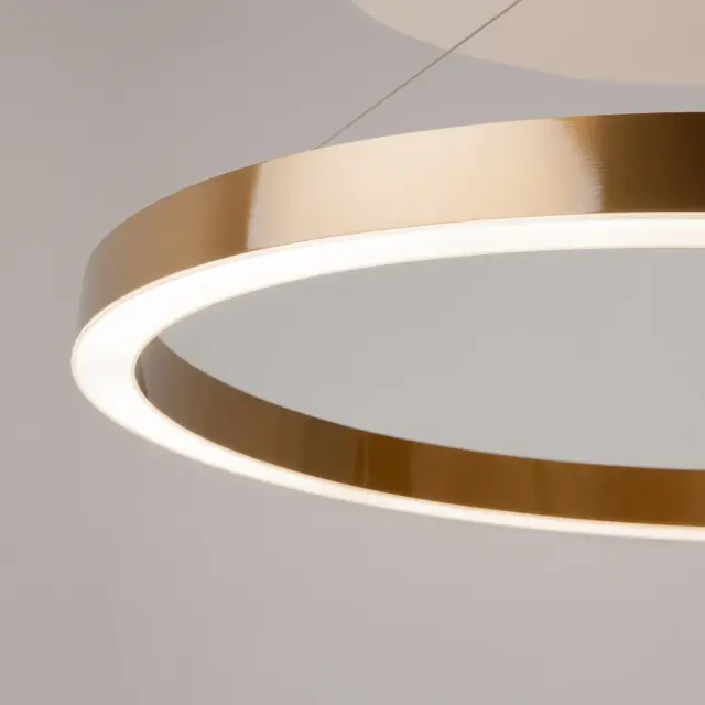 Подвесной светильник Maytoni SATURNO — латунь, ракурс 5
