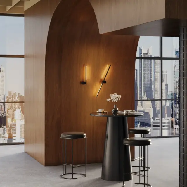 Накладное бра Maytoni ROTERA — черный, ракурс 8
