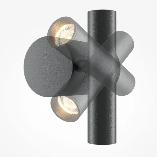 Бра Maytoni UTILITY — черный, ракурс 8