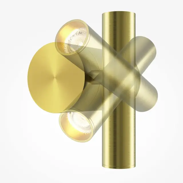Бра Maytoni UTILITY — латунь, ракурс 8