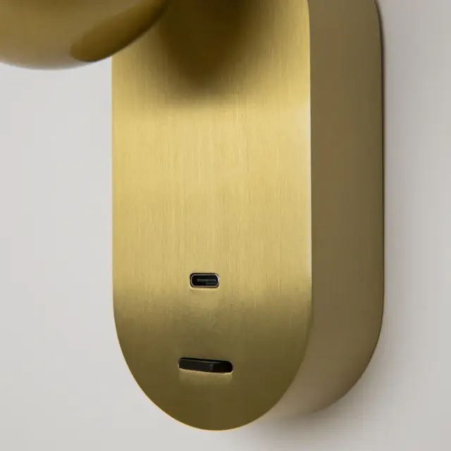 Бра Maytoni ELFIN — латунь, ракурс 6