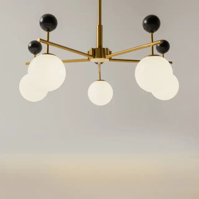 Потолочная люстра Maytoni MUSEO — белый, ракурс 4