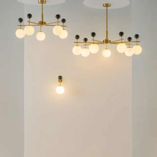 Потолочная люстра Maytoni MUSEO — белый, ракурс 7