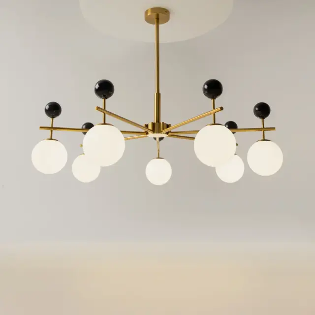 Потолочная люстра Maytoni MUSEO — белый, ракурс 3
