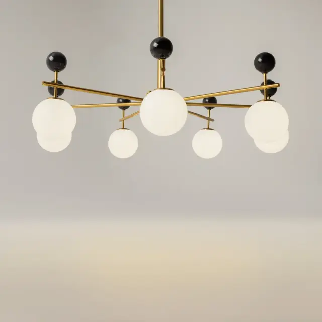 Потолочная люстра Maytoni MUSEO — белый, ракурс 4