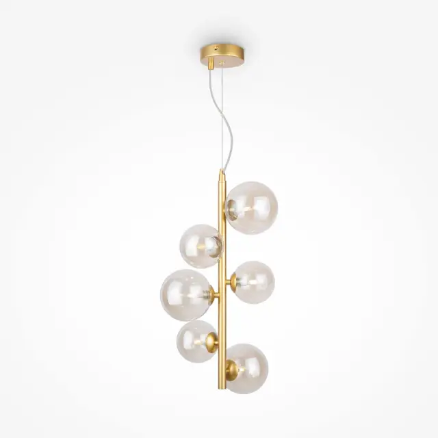 Подвесная люстра Maytoni DALLAS — янтарный
