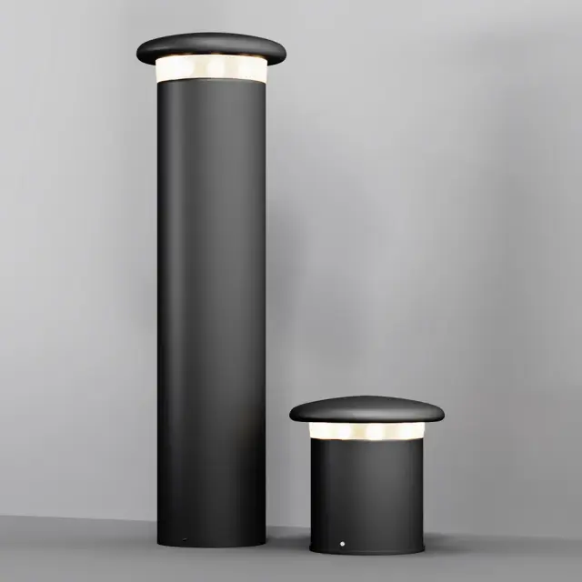 Уличный светильник Maytoni GRIP — черный, ракурс 4