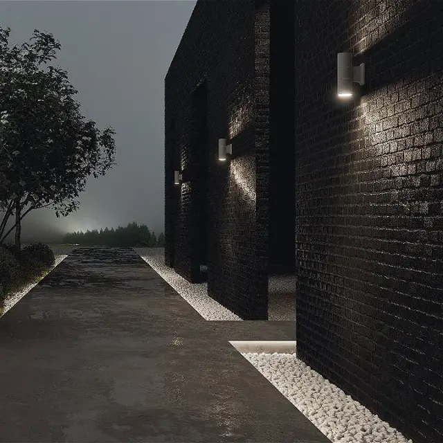 Настенный уличный светильник Maytoni BOWERY — белый, ракурс 7