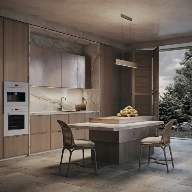 Подвесной светильник Maytoni STEP — золотой, ракурс 5