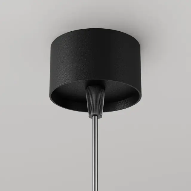 Подвесной светильник Maytoni FOCUS LED — черный, ракурс 4