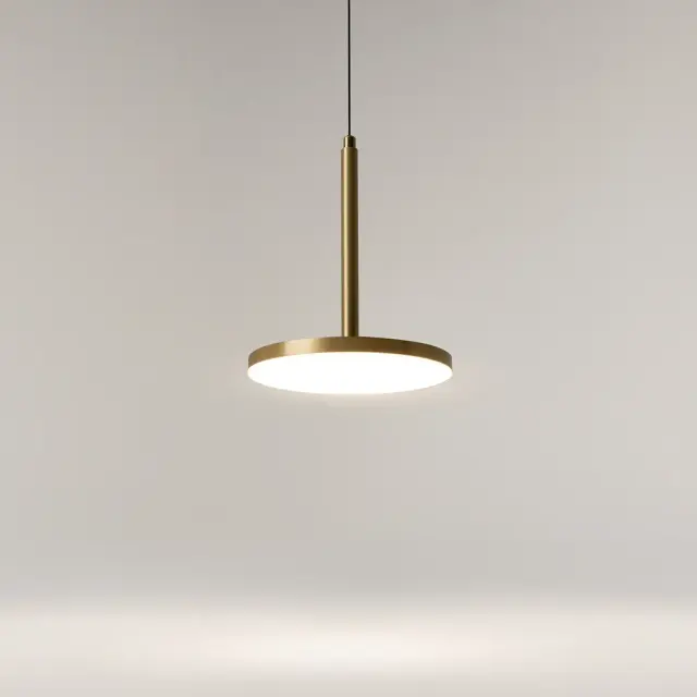 Подвесной светильник Maytoni PLATO — латунь, ракурс 4