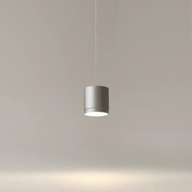 Подвесной светильник Maytoni POLAR — серебряный, ракурс 3