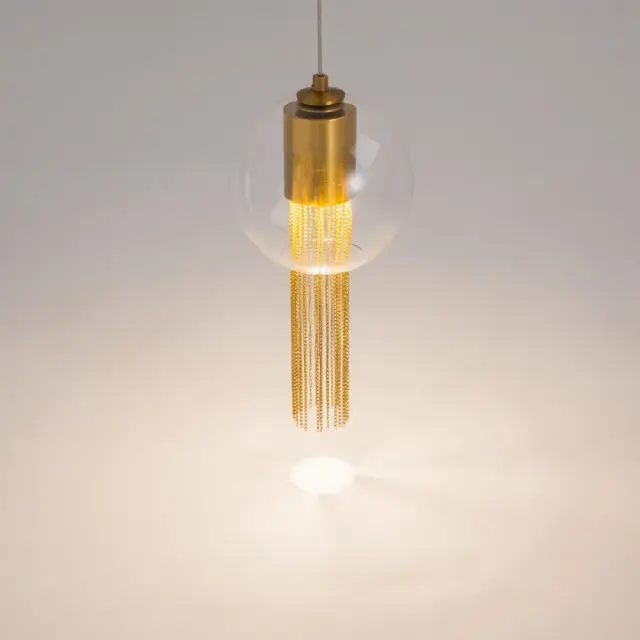 Подвесной светильник Maytoni FLUSSO — прозрачный, ракурс 4