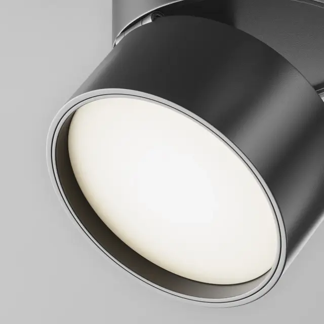 Трековый светильник Maytoni TRACK LAMPS — однофазные, черный, ракурс 4