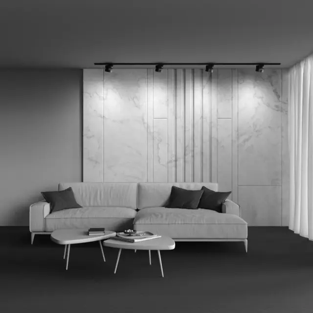 Трековый светильник Maytoni ONDA — однофазные, черный, ракурс 5