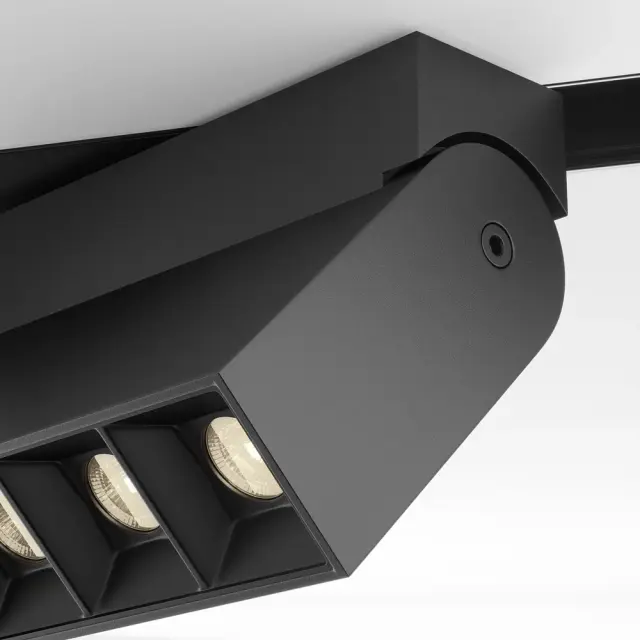 Трековый светильник Maytoni TRACK LAMPS — магнитные, черный, ракурс 3