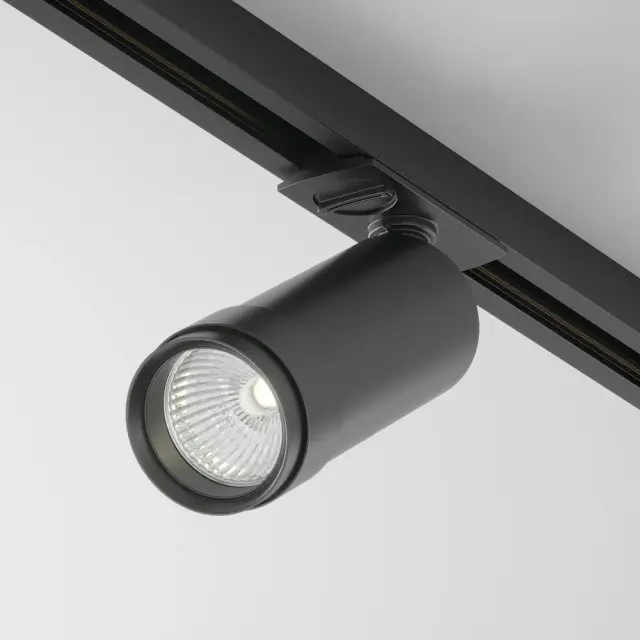 Трековый светильник Maytoni FOCUS ZOOM — однофазные, черный