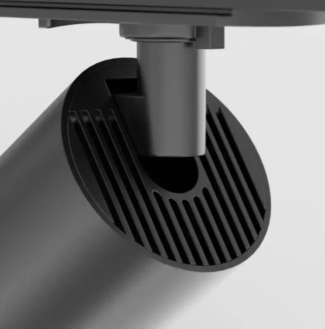 Трековый светильник Maytoni FOCUS ZOOM — однофазные, черный, ракурс 5