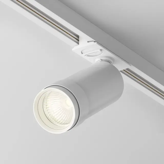 Трековый светильник Maytoni FOCUS ZOOM — однофазные, белый