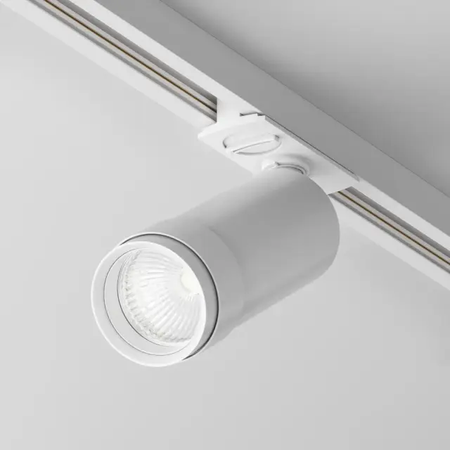 Трековый светильник Maytoni FOCUS ZOOM — однофазные, белый