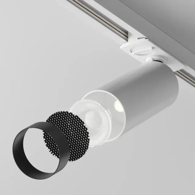 Трековый светильник Maytoni FOCUS LED UNITY — однофазные, белый, ракурс 5