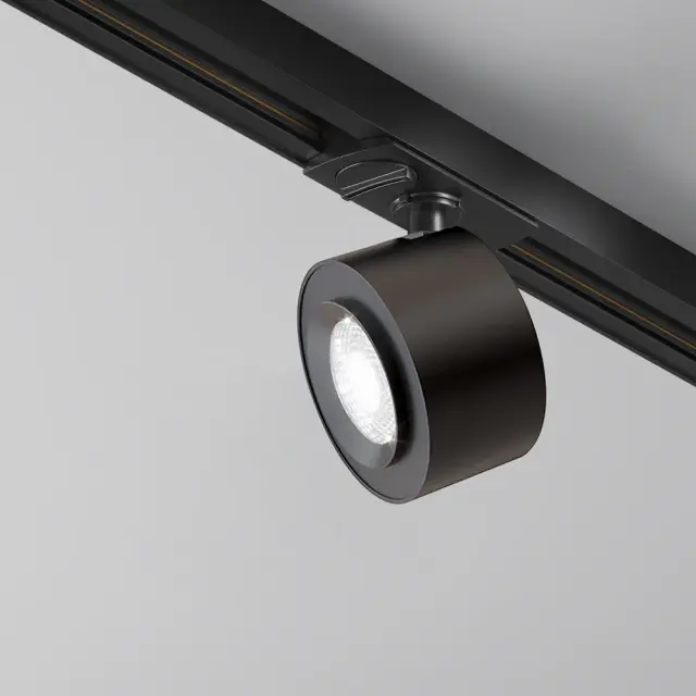 Трековый светильник Maytoni TRACK LAMPS — однофазные, черный