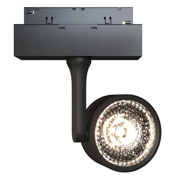 Трековый светильник Maytoni TRACK LAMPS — магнитные, черный, ракурс 2