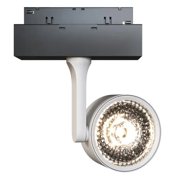 Трековый светильник Maytoni TRACK LAMPS — магнитные, белый, ракурс 2