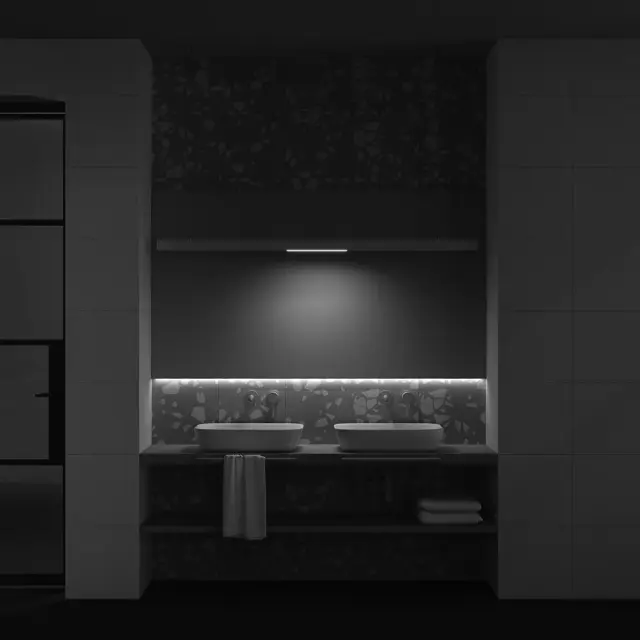 Трековый светильник Maytoni BASIS — магнитные, белый, ракурс 5