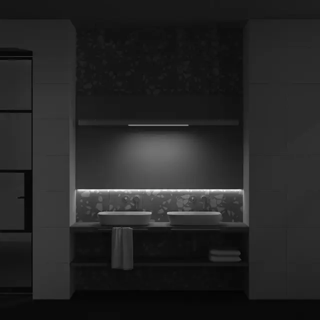 Трековый светильник Maytoni BASIS — магнитные, белый, ракурс 5
