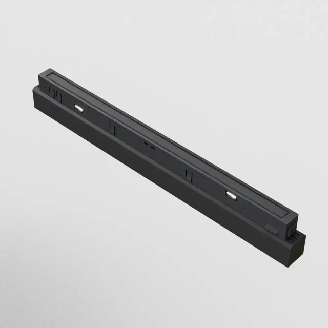 Трековый светильник Maytoni POINTS EXILITY — магнитные, черный, ракурс 3