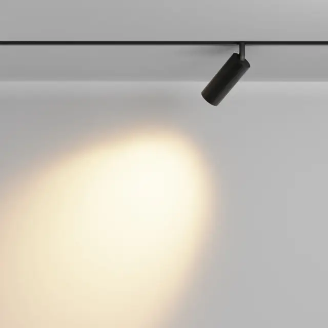 Трековый светильник Maytoni FOCUS LED — магнитные, черный, ракурс 5
