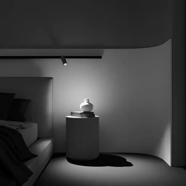 Трековый светильник Maytoni FOCUS LED — магнитные, черный, ракурс 7