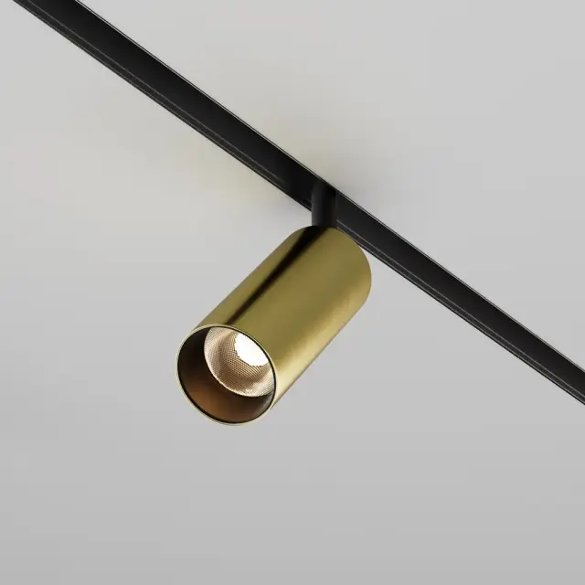Трековый светильник Maytoni FOCUS LED — магнитные, латунь