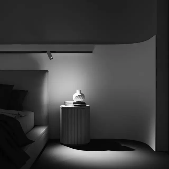 Трековый светильник Maytoni FOCUS LED — магнитные, белый, ракурс 3