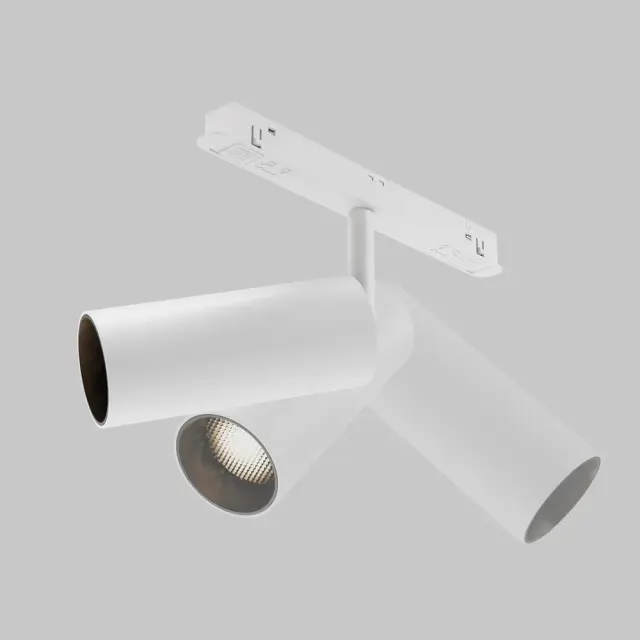 Трековый светильник Maytoni FOCUS LED — магнитные, белый, ракурс 8