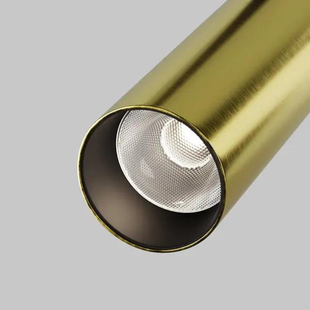 Трековый светильник Maytoni FOCUS LED — магнитные, латунь, ракурс 4