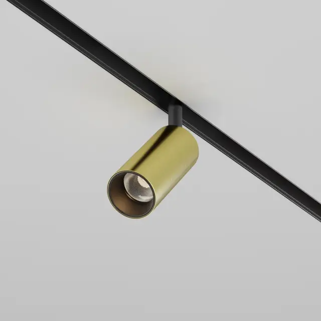 Трековый светильник Maytoni FOCUS LED — магнитные, латунь